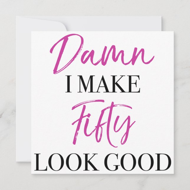 Sassy 50th Birthday (Front)