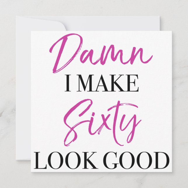 Sassy 60th Birthday (Front)