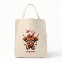Sassy as my mom Tote Grocery Bag double sided