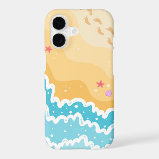 Sassy Beach Design iPhone Case
