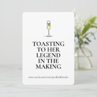 Sassy Bold Women’s Card, Custom Feminist Gift