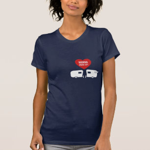 Sassy Camper - Funny Wanna Hook Up RV Tshirt