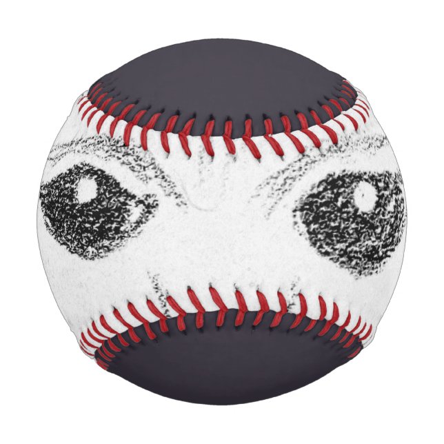 Sassy Cat Eyes Baseball (Front)