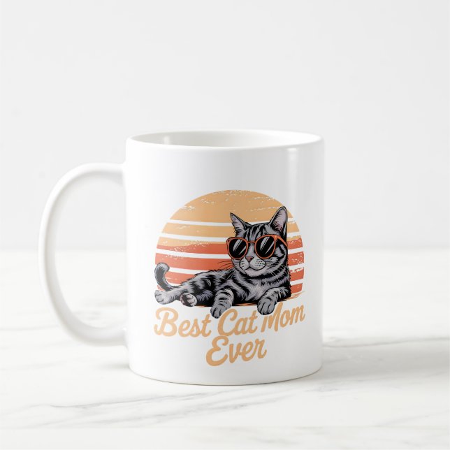 Sassy Cat Mum Mug – Chill Cat Mug (Left)