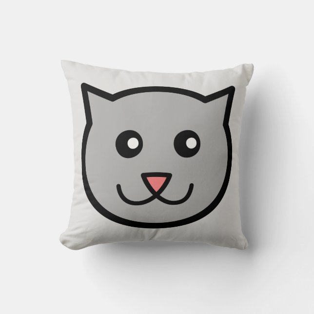 Sassy Cat Pillow (Front)