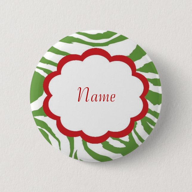 Sassy Christmas Button (Front)