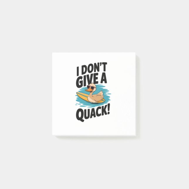 Sassy Duck Notepad (Front)