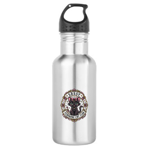 Sassy Feminine Cat Funny Cat Lover Design - Sassy  532 Ml Water Bottle