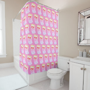 Sassy Ferret In Rainbow Colours Shower Curtain