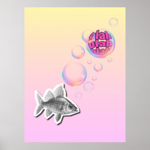 Sassy Fish Poster