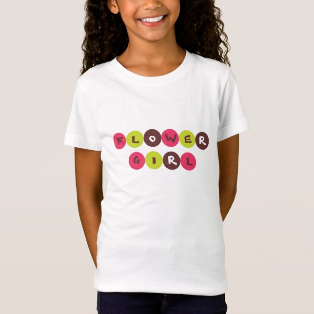 Sassy "Flower Girl" Tshirt (Front)