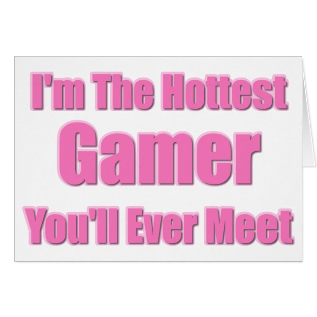 Sassy Gamer (Front Horizontal)