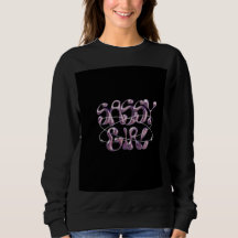 Sassy Girl Black Hoodie | Attitude Hoodie for girl