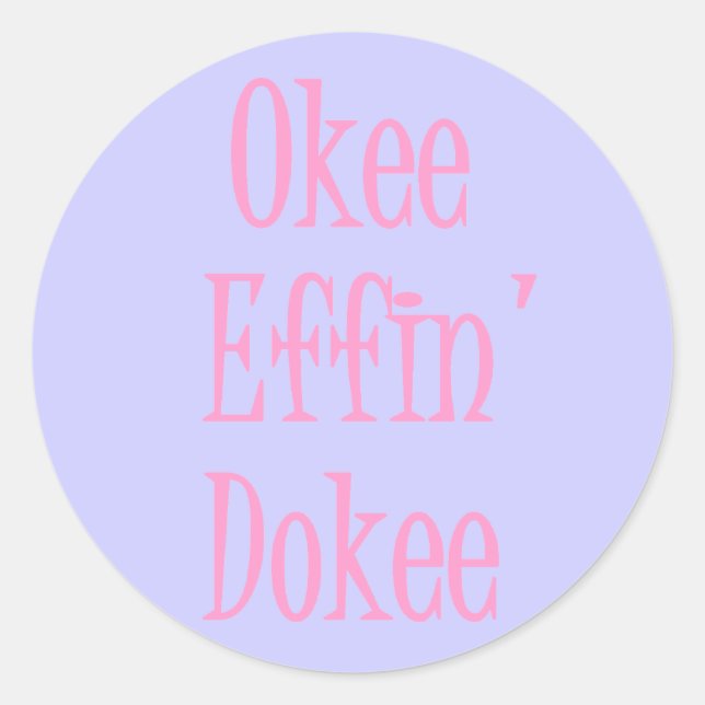 Sassy Lady Funny Envelope Seal (Front)