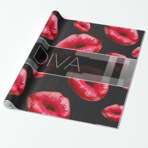 Sassy Little Diva Wrapping Paper