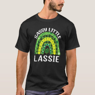 Sassy Little Lassie Baby Toddler Girls Kids St Pat T-Shirt