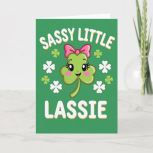 Sassy Little Lassie Card