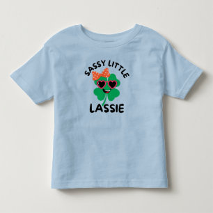 Sassy Little Lassie: St. Patrick's Day Kids Babies Toddler T-Shirt