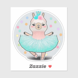 Sassy Llamarina Llama Ballerina