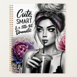 Sassy mode all day everyday woman funny mother planner