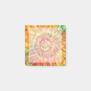 Sassy Multi-Colored Tie Dye Post-it Notes