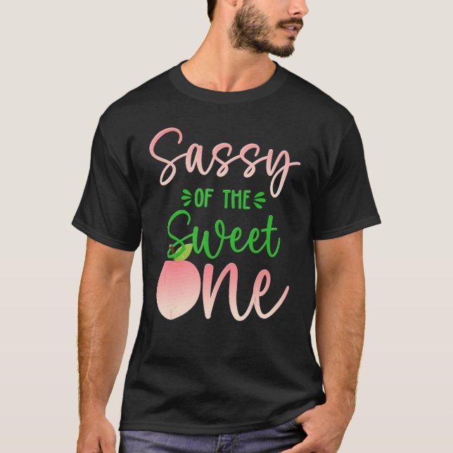 Sassy Of The Birthday One Peach 1st Summer Fruit F T-Shirt (Front)