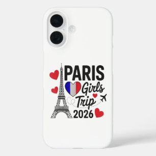 Sassy Paris Girls Trip 2026 Vacation Kids Reunion iPhone 16 Case