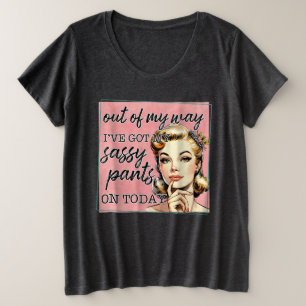 Sassy Plus Size T-Shirt