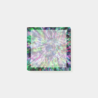 Sassy Psychedelic Splash Tie Dye Post-it Notes