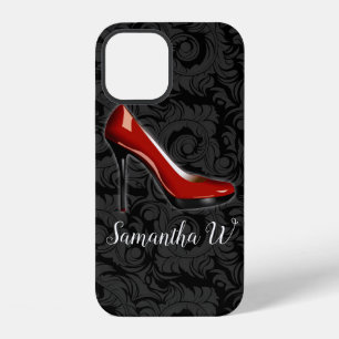 Sassy Red Shoe Ladies Elegant iPhone 12 Case