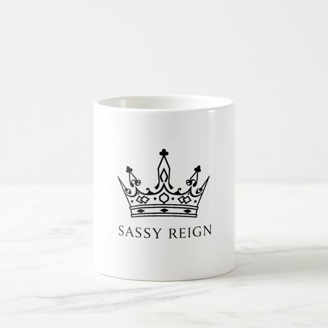 Sassy Reign Tote Bag  Coffee Mug (Center)