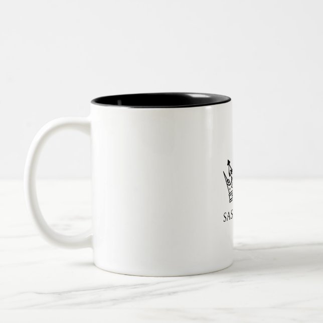 Sassy Reign Tote Bag  Two-Tone Coffee Mug (Left)