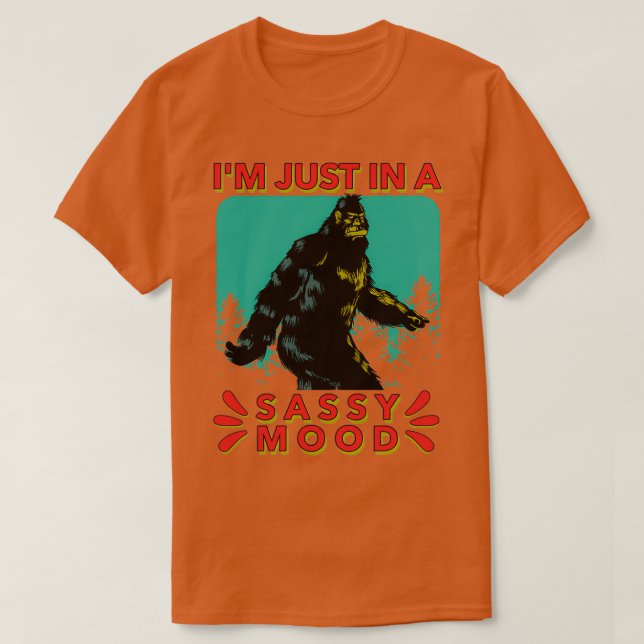 Sassy Sasquatch T-Shirt (Design Front)