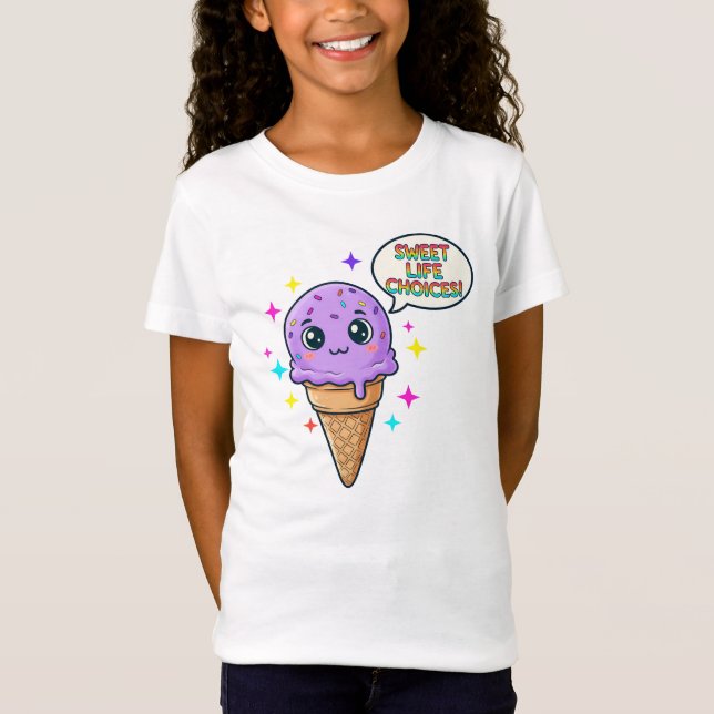 Sassy Scoop Style – Sweet But Savage Tee (Front)