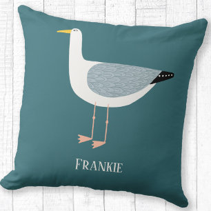 Sassy Seagull Name Cushion