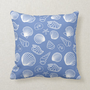 Sassy Seashell Pattern Cushion