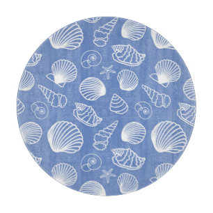 Sassy Seashell Pattern Cutting Board