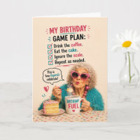 Sassy Senior Birthday Birthday Game Plan