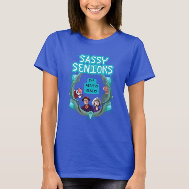 Sassy Senior  Trivia T-Shirt (Front)