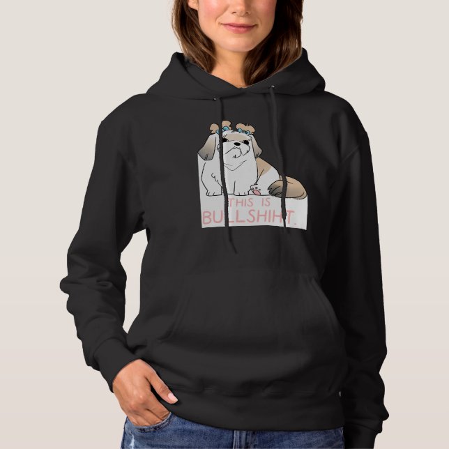 Sassy Shih Tzu      Hoodie (Front)