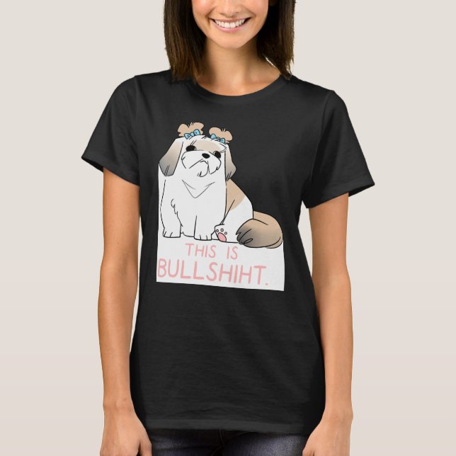Sassy Shih Tzu      T-Shirt (Front)