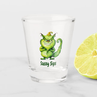 Sassy sips  shot glass