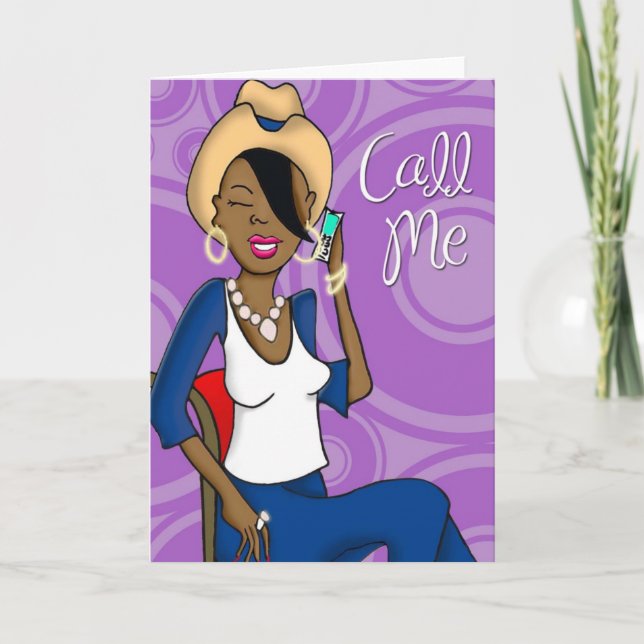 Sassy Sista's Notecard (Front)