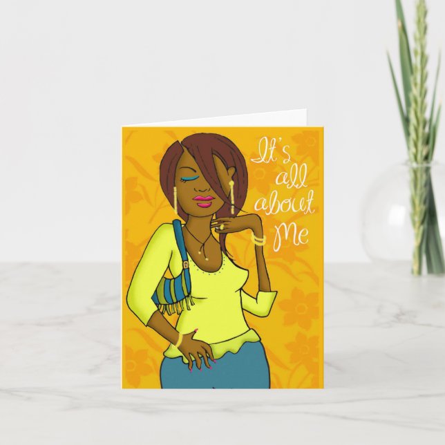 Sassy Sista's Notecard (Front)