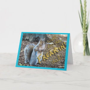 Sassy Squirrel card