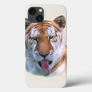 Sassy Tiger Cat Customisable iPhone 13 Case