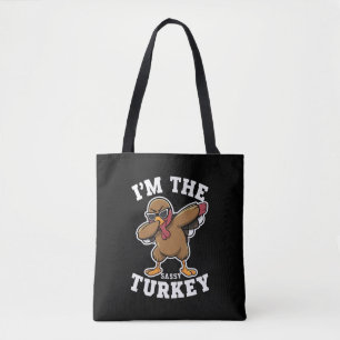 Sassy Turkey Matching Family Thanksgiving Party Tote Bag