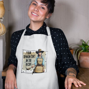 sassy western cook standard apron