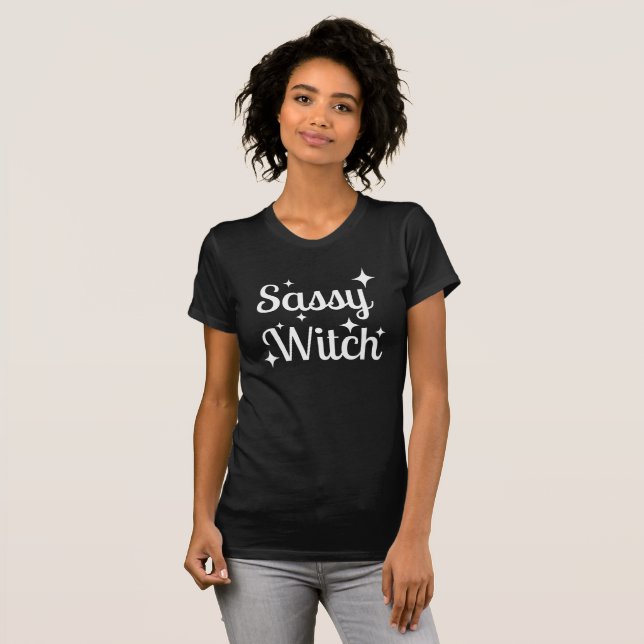 Sassy Witch T-Shirt (Front Full)