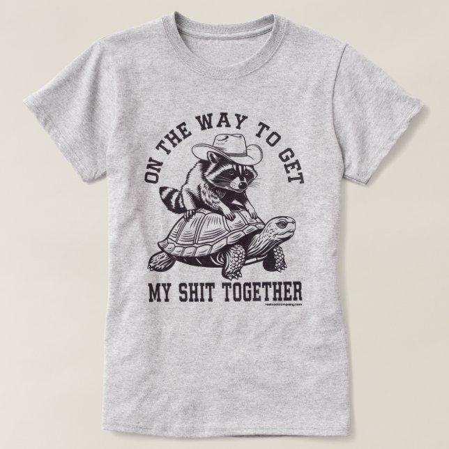 Sassy & Witty Humour Tee for Adults - Funny Tee (Design Front)